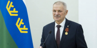 Николай Теньковский получил высокую награду: Медаль ордена «За заслуги перед Отечеством» I степени из рук губернатора Тюменской области - Исетский район
